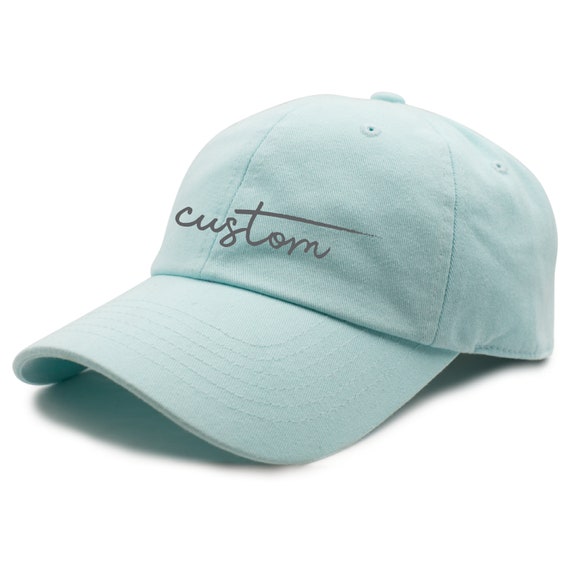 Logo Custom Embroidered Dad Hats Custom Hats For Men Emboideed Hat