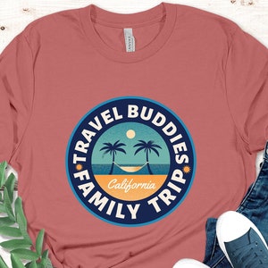 Matching Family Trip T-Shirt: Travel Buddies Tee