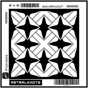 Papier numérique AstralKnots | Collection de couleurs luxueuses avec des motifs transparents pour sublimation artisanale Téléchargement instantané Utilisation commerciale.
