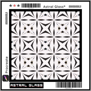 Carta digitale AstralGlass / lussuosa collezione di colori con motivi senza soluzione di continuità per la sublimazione artigianale Download istantaneo per uso commerciale.
