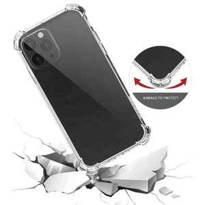 Handy Hülle iPhone 15 14 13 12 11 PRO MAX MINI Plus Klar Kamera Schutz Cover Case Schutzhülle Neu Bild 3
