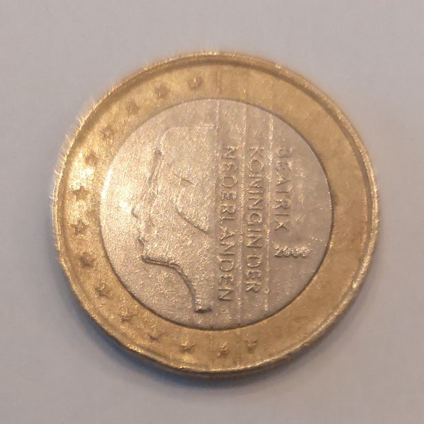 1 Euro Beatrix Koningin der Nederlanden 2000