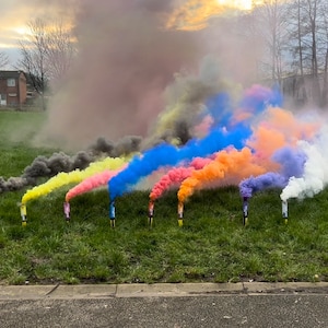 smoke flares perfect for a party wedding gender reveal and much more image 1