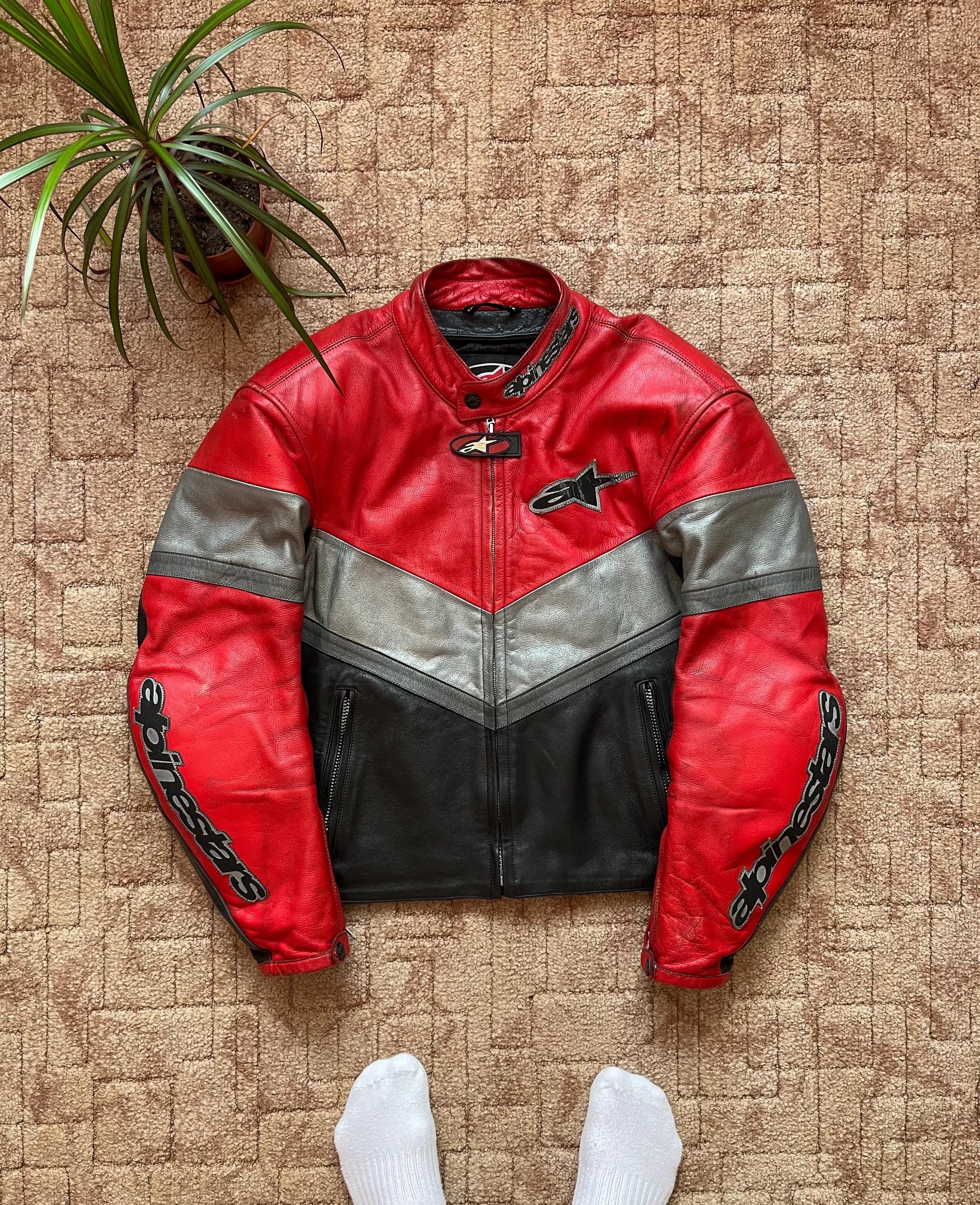 Vintage Leather Chaqueta Dainese Retro Vintage Dainese Leather