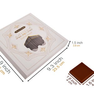Hajj Mubarak, Eid al Adha Chocolate Favors, Eid Mubarak, Eid Chocolate Favors for Guests, Umrah Mubarak, Halal Chocolate, Hajj Favors Gifts