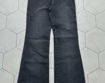 Vintage Edwin XVS Slim Flare Jeans: Distressed Y2K Denim, Waist 29