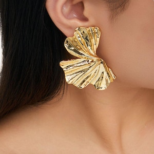 Silver Stud Earrings, Leaf Earrings, Dangle Earrings, Dainty Gold Earrings, Gold Stud Earrings, Statement Earrings, Earrings For Women