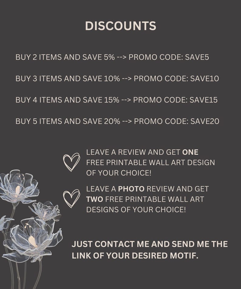 Poster & Canvas Wall Art quiet Elegance Vintage Floral Wall Art, Dark