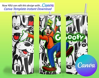 Now Canva Editable! Clueless, but kind hearted friend, in a Canva Template!  Instant Download, For digital printing Tumbler or T-Shirt.