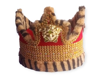 Igbo Ozo Cap: African Chieftaincy Red Velvet Royalty Hat