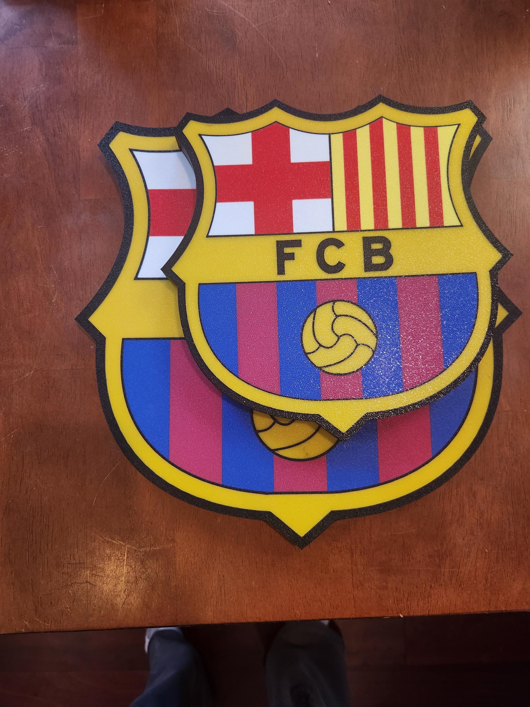 FC Barcelona - La Liga - Wall Sign/bar Decoration - Etsy
