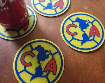FC America - Drink Coasters - Pack of 4