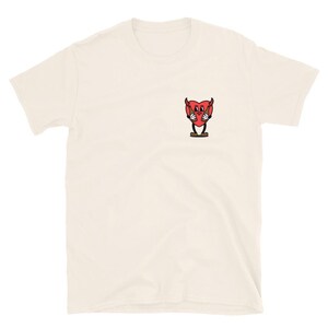 Camiseta unisex de manga corta "Sonriendo a través de ello"