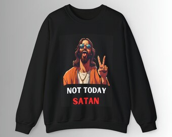 Jesus Did It Sweatshirt | Unisex Heavy Blend Crewneck | Faith Inspired Apparel, Christian Gift, Casual Wear, Motivational Sweater main image 1
