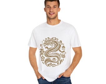 Dragon Unisex Garment-Dyed T-shirt