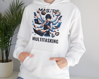 MASTER MULTITASKING - D17 - unisex Heavy Blend™ Hooded Sweatshirt