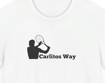 CARLOS ALCARAZ TENNIS T-Shirt, Alcaraz Fan Shirt, Tennis Player Coach Captain Shirt Gift, Tennis Lover Gift, Alcaraz Spain T-shirt, Unisex