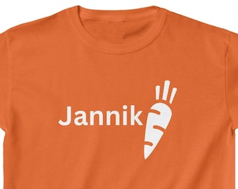 Kids Tennis T-Shirt, Jannik Sinner Tee for Young Tennis Players, Children&#39;s Sports Shirt, Tennis Fan Apparel, Youth Tennis Gift