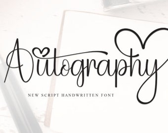 Autography Font