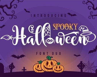Halloween Duo Font
