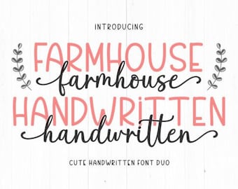 Farmhouse Handwritten Font