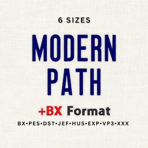 Bx Embroidery Fonts, Modern Path Embroidery Font, Sans Serif Machine Embroidery Font, Small Fonts embroidery  PES + 8 other formats