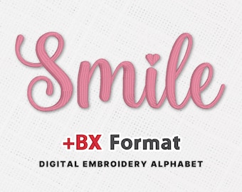 Joseph Sophia-borduurlettertype: Bx-lettertypescript (digitale download)