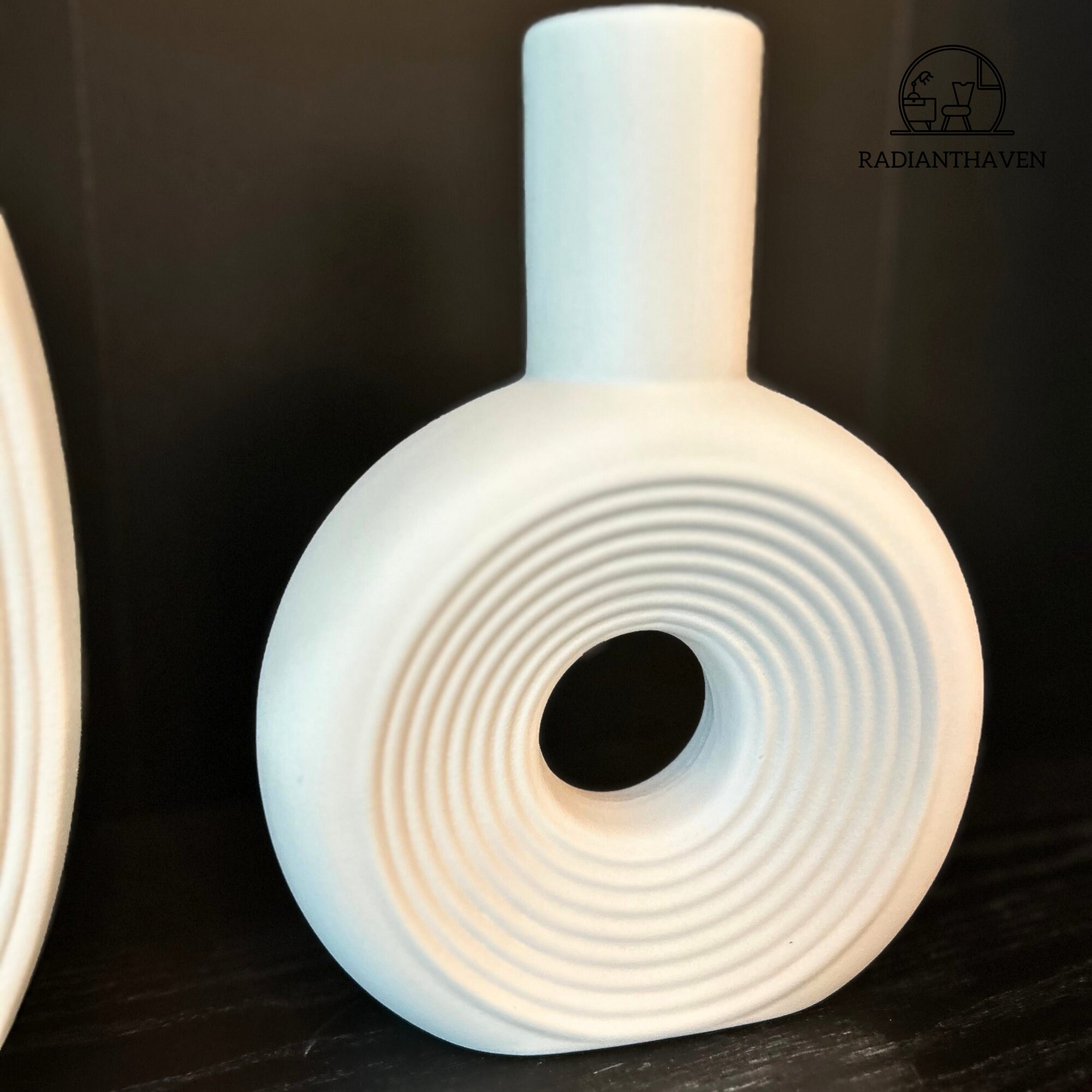 Keramikvasen, Wohnzimmer Blumenschmuck, dekorative Knospe Vase, kreativer Mehrzweck Boho Pflanzer, minimalistisches Geschenk
