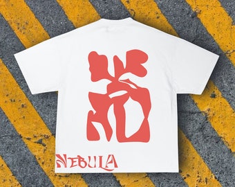 Last Nebula  White/Red T-Shirt (Unisex)