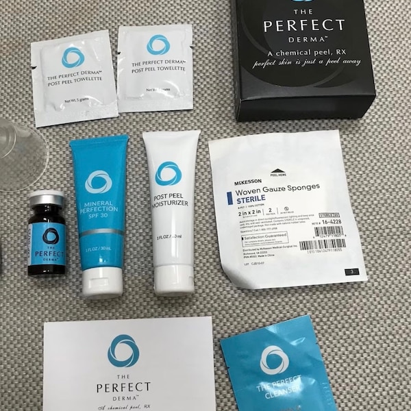 The Perfect Derma Peel Full Kit FAST Same-Day Shipping