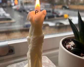Venus Torso Candle, Roman Goddess, Handmade Female Body Candle, Naked Woman Statue