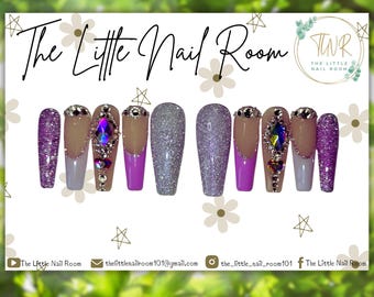 Lorna ~ Flash reflecterende pers op nagels, valentijnsnagels, valentijnscadeaus, valentijnscadeau, valentijnsideeën, nepnagels,