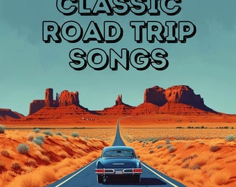 Compilation de chansons classiques de road trip, musique de conduite essentielle, téléchargeable en MP3, haute qualité