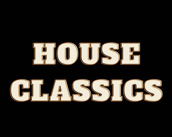 Compilation de musique House Classics des années 80 et 90, liste de lecture DJ essentielle, collection MP3 téléchargeable