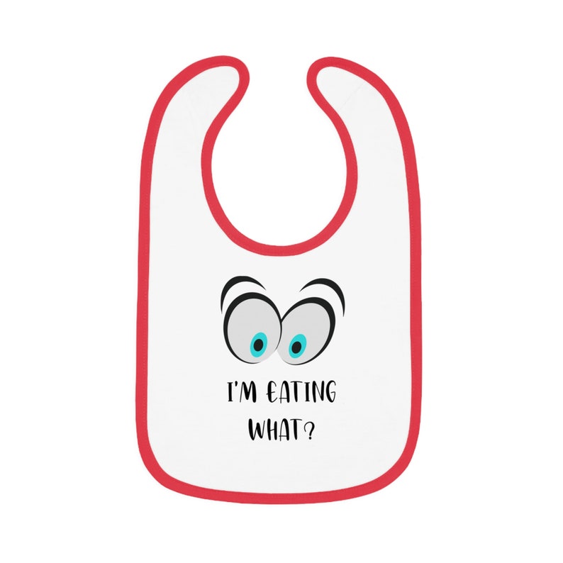 I'm eating what Bib, funny bib, baby birth gift, baby shower gift, new parents gift, new mom, new dad image 4