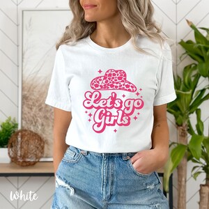 Let's Go Girls Bachelorette Party Tee, Bridal Party Top, Group Event T-Shirt, Bachelorette Bash Outfit