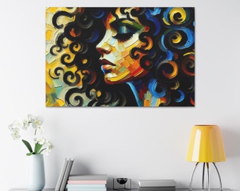 Masterful Strokes: The Illustrious Works of Marcello da Vinci - Modern Expressionism Wall Art Painting for Canvas Print