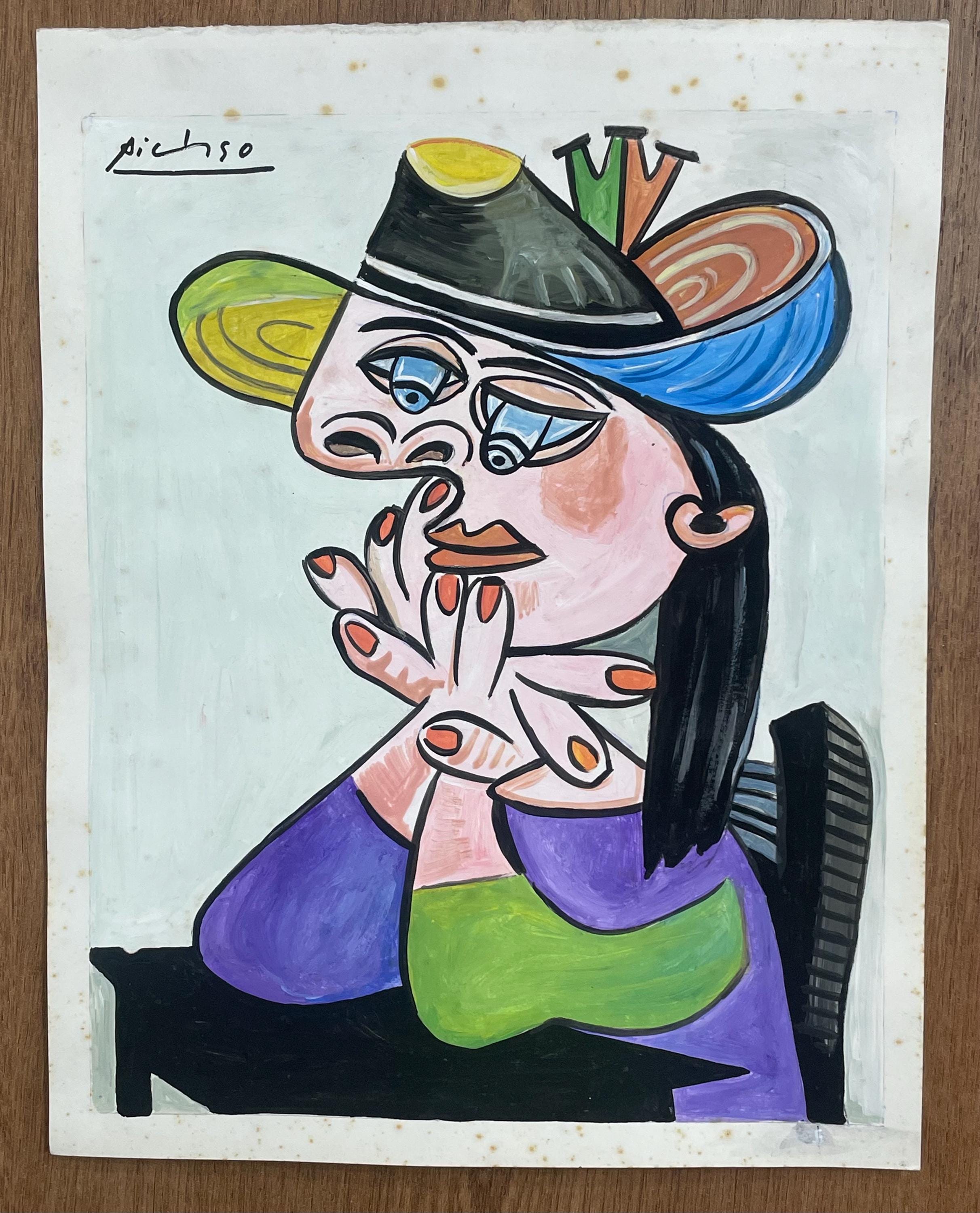 Picasso hand signed - Etsy 日本