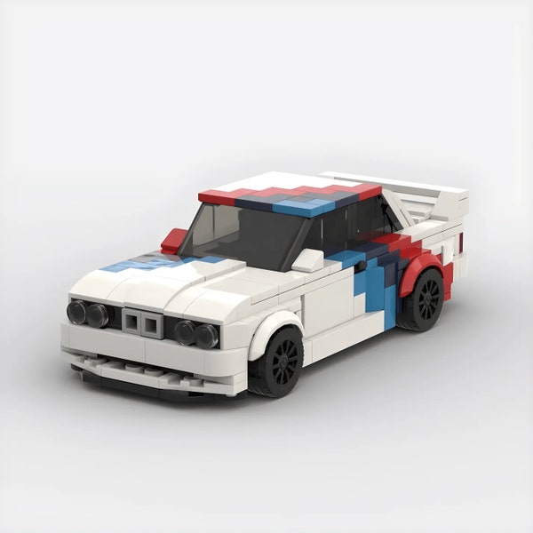 Buildable BMW M3 Brick Car | Lego Compatible | Construction Bricks |