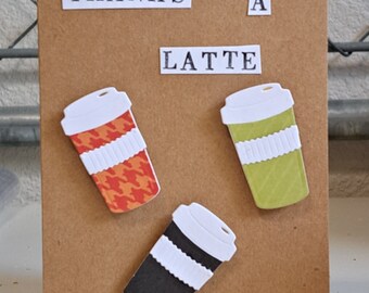 Thanks A Latte - Handmade card