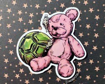 Bola de acero y peluche Gyro Zepp Pegatina