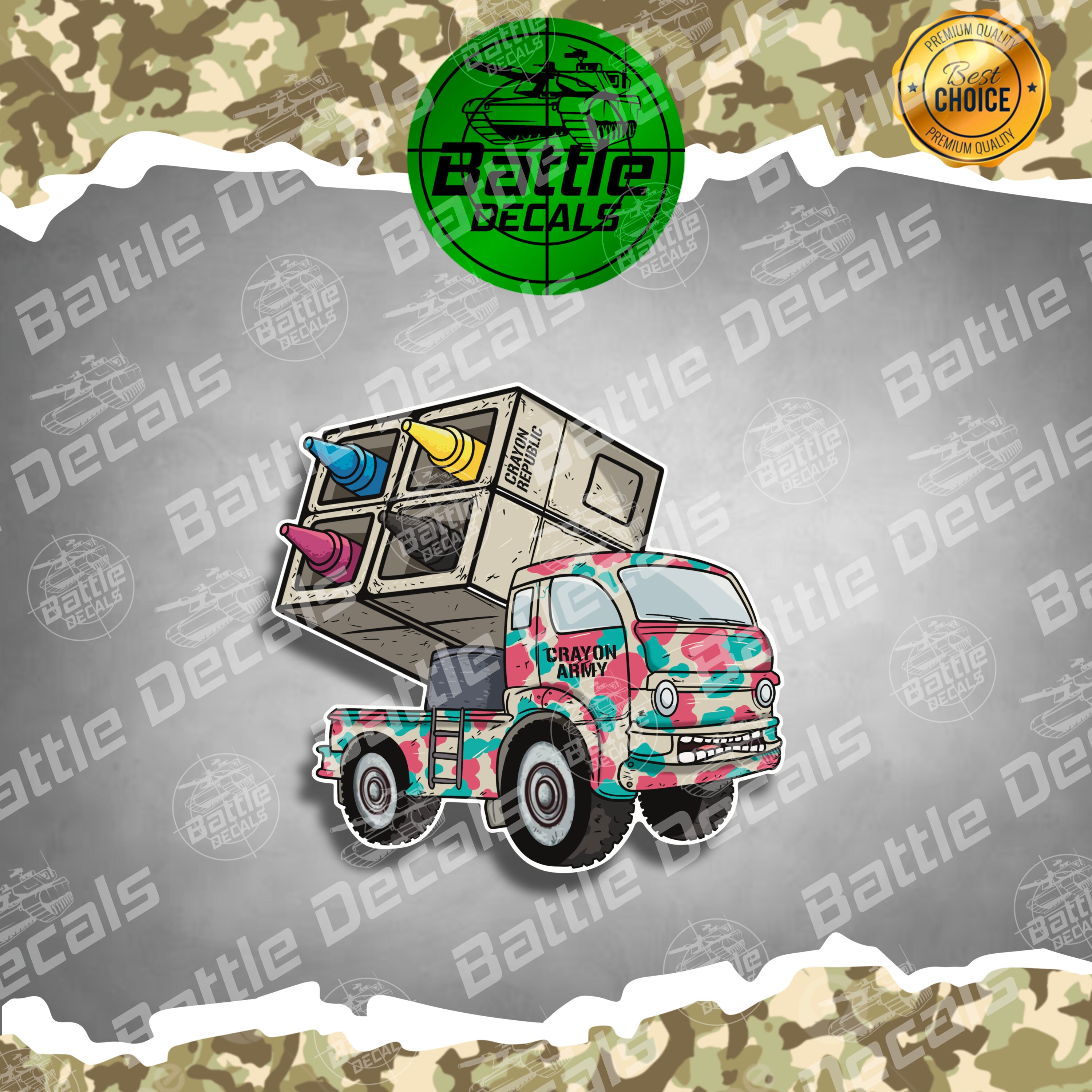 Sharpie Marker Republic Battery Vehicle Vinyl Sticker - Etsy