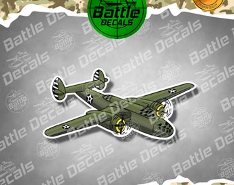 American Recon Military Aircraft Vinyl Sticker