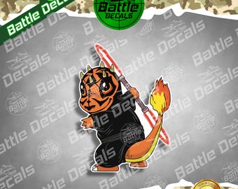 Darthmander Vinyl Sticker