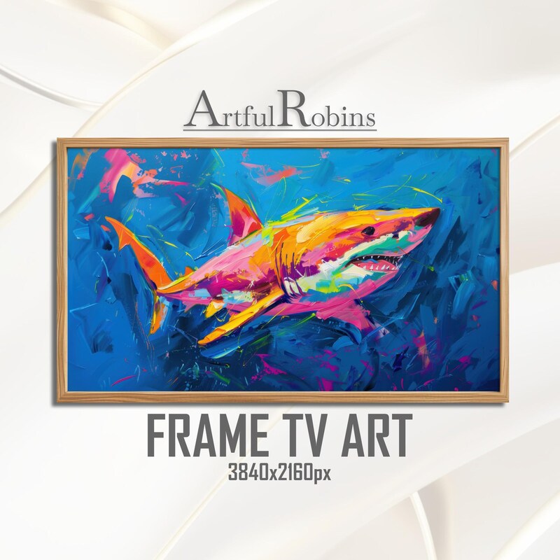 Samsung Frame Shark - Etsy
