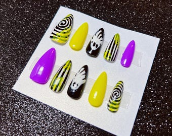 no feet press on nail set