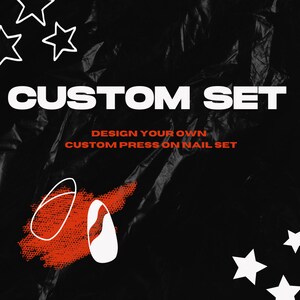 custom press on nail set
