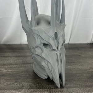 Sauron Headphone Stand: Lord of the Rings Desk Decor (16 Inches Tall) Marble