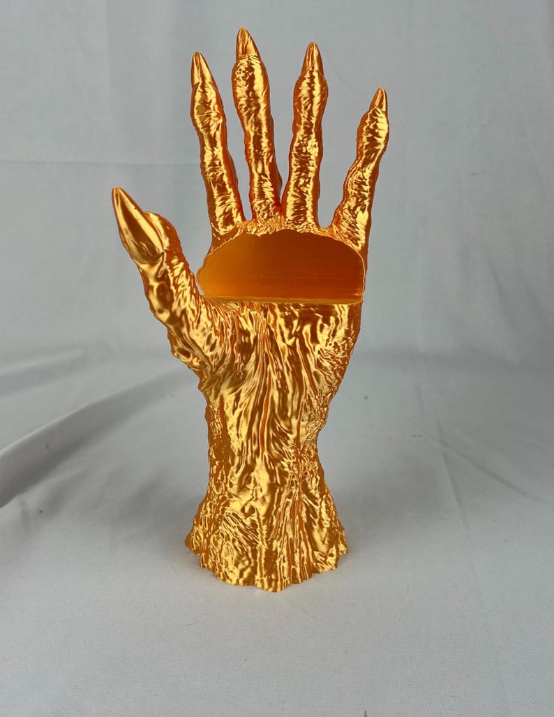 Dekoracje Dark Academia, stojak na książki w stylu czarownicy, prezent Booktok, gotycki wystrój domu Polished Brass