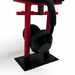 Japanese Aesthetic Headset Stand | Torii Gate | Gaming Headset Holder | 3D Printed | For Desk, Home, Office